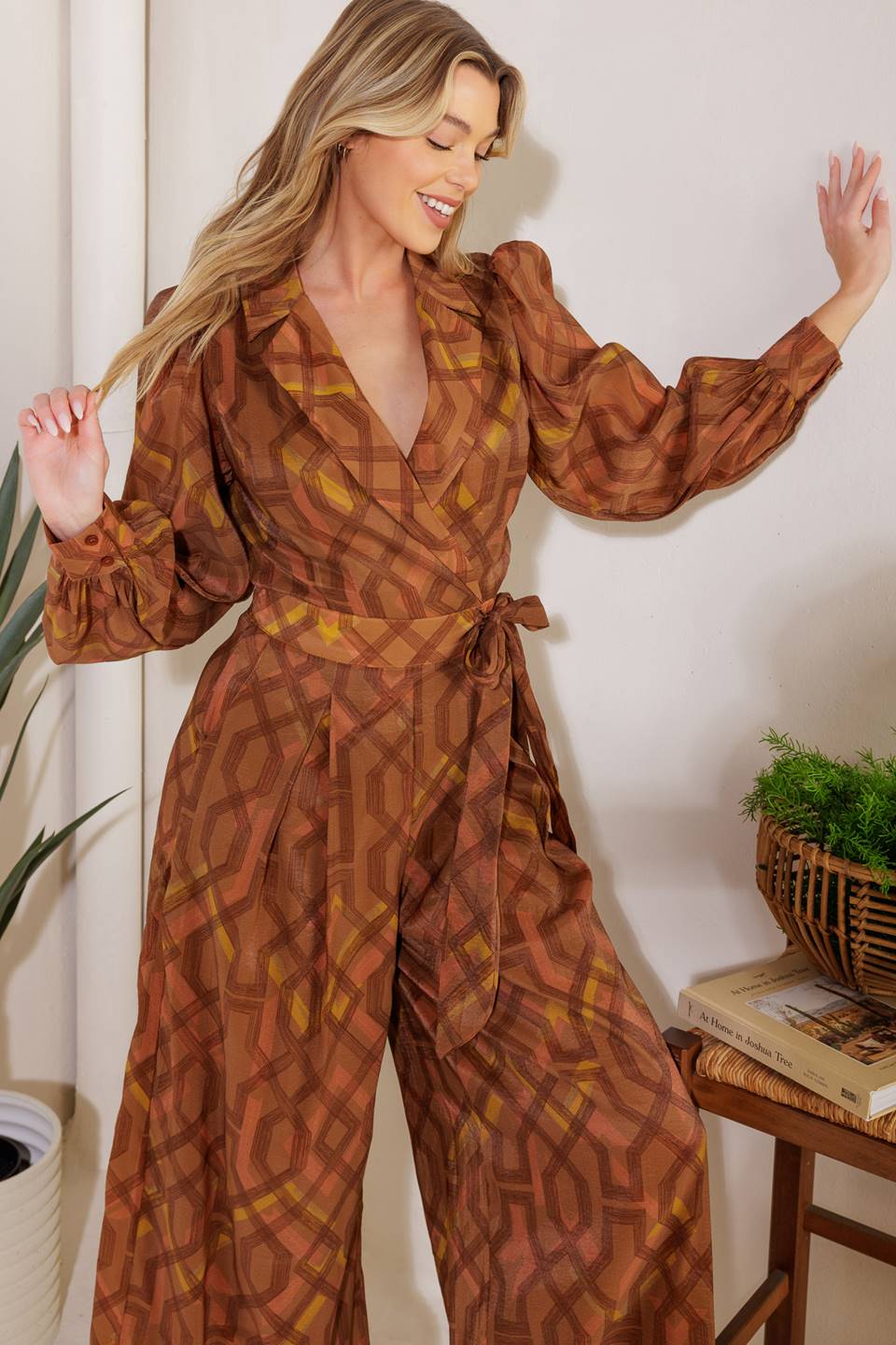 LOST IN THE STARS WOVEN JUMPSUIT Flying Tomato